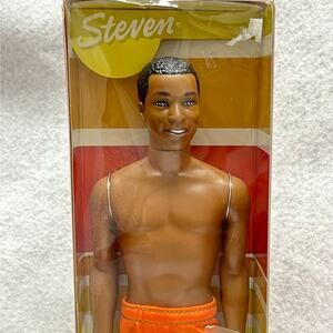 Mattel 2002 Rio de Janeiro Steven Friend of Barbie Peach Swim trunks #56885